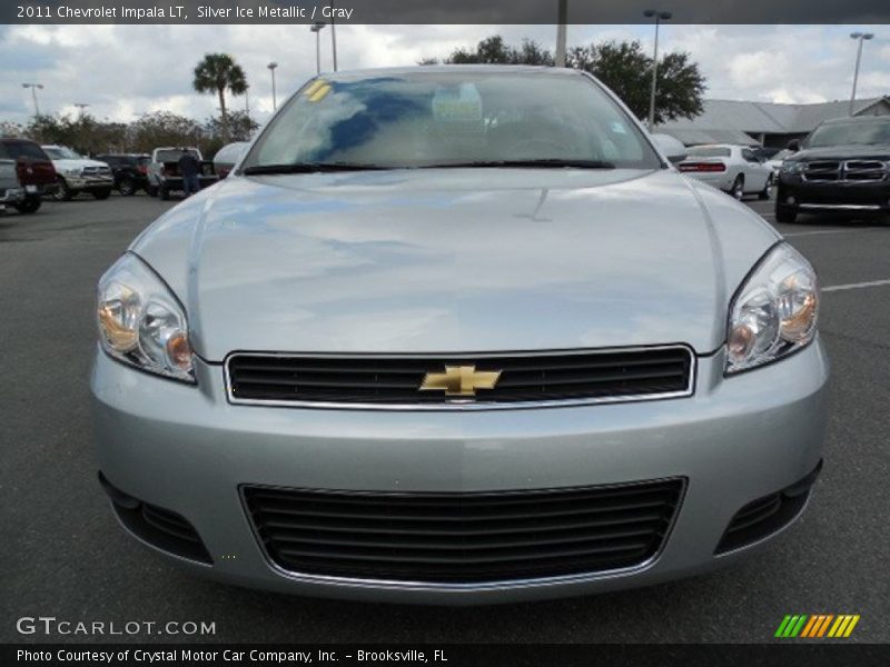 Silver Ice Metallic / Gray 2011 Chevrolet Impala LT