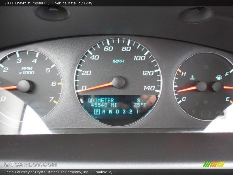Silver Ice Metallic / Gray 2011 Chevrolet Impala LT