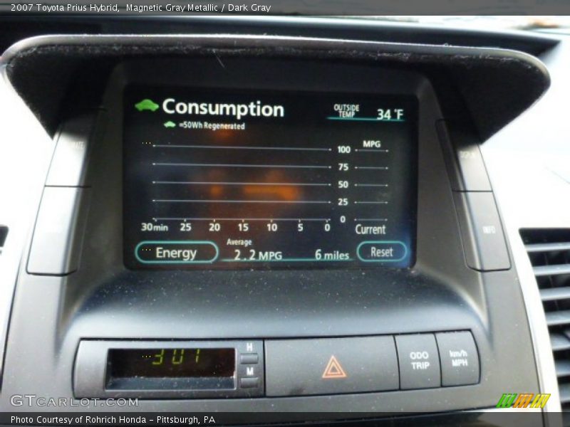 Magnetic Gray Metallic / Dark Gray 2007 Toyota Prius Hybrid