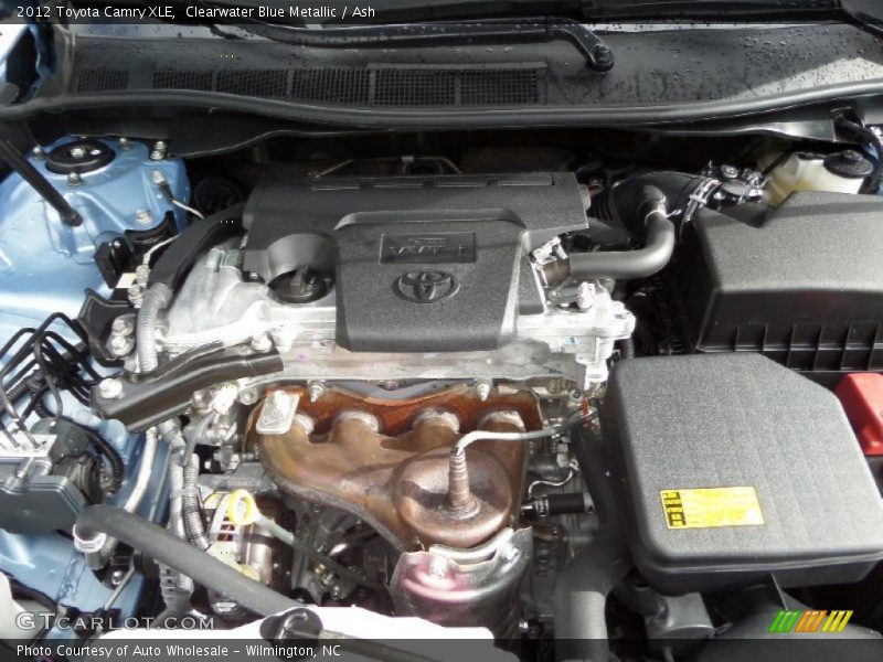 Clearwater Blue Metallic / Ash 2012 Toyota Camry XLE