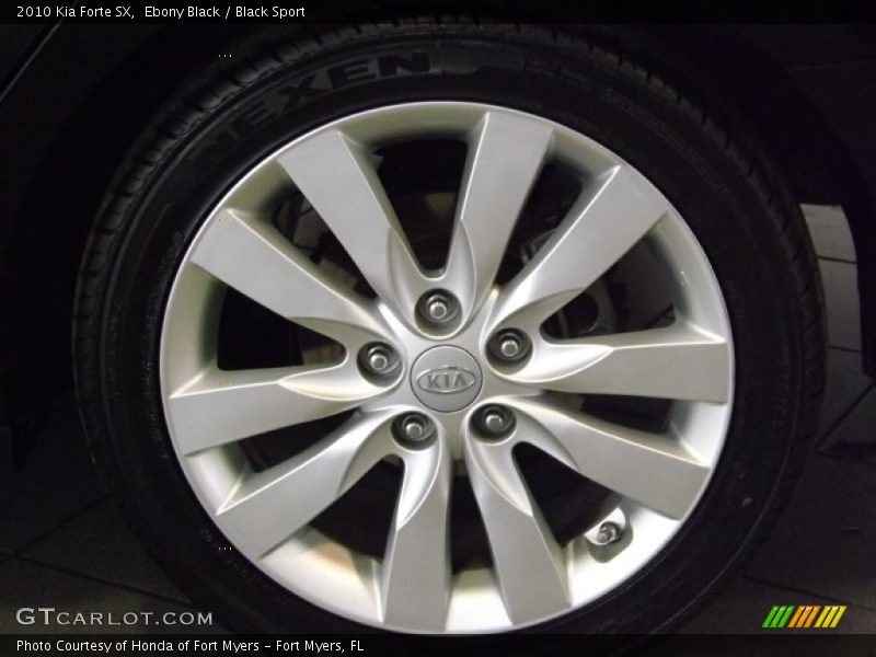 Ebony Black / Black Sport 2010 Kia Forte SX