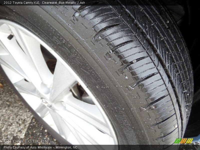 Clearwater Blue Metallic / Ash 2012 Toyota Camry XLE