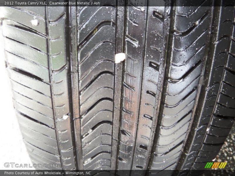 Clearwater Blue Metallic / Ash 2012 Toyota Camry XLE