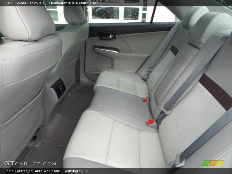 Clearwater Blue Metallic / Ash 2012 Toyota Camry XLE