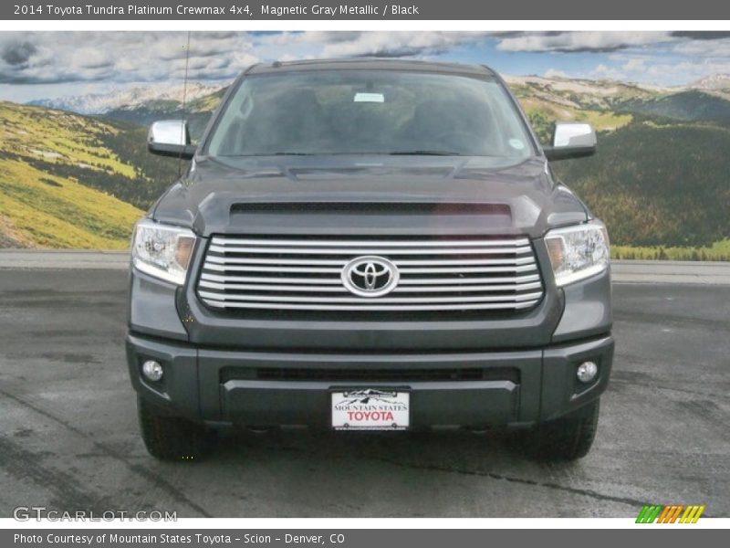 Magnetic Gray Metallic / Black 2014 Toyota Tundra Platinum Crewmax 4x4