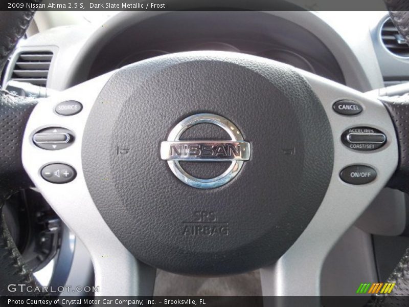 Dark Slate Metallic / Frost 2009 Nissan Altima 2.5 S