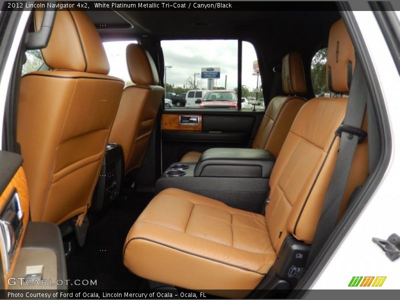 Rear Seat of 2012 Navigator 4x2