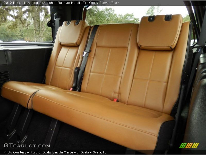 Rear Seat of 2012 Navigator 4x2