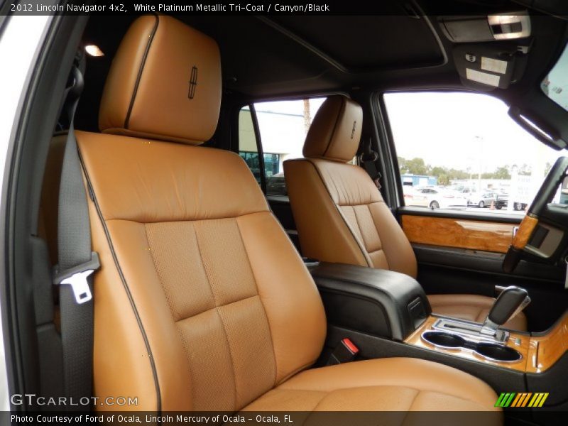 Front Seat of 2012 Navigator 4x2
