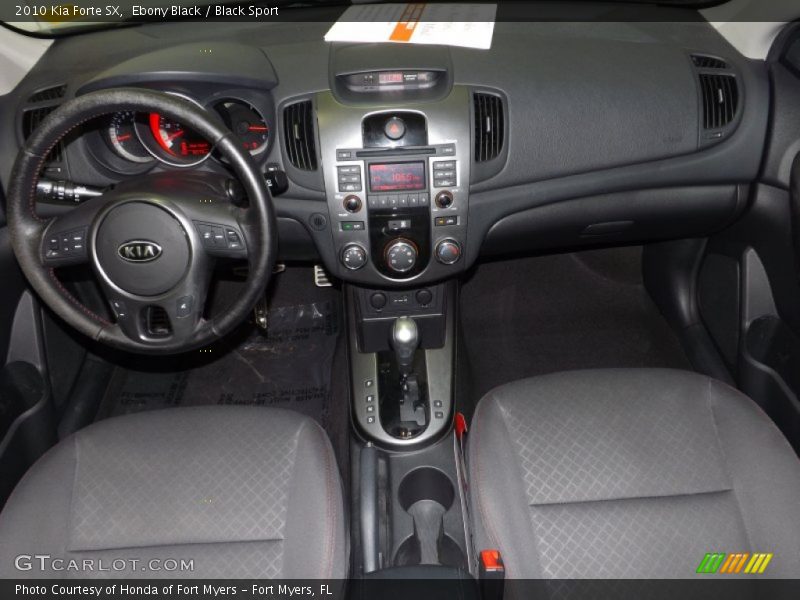 Ebony Black / Black Sport 2010 Kia Forte SX
