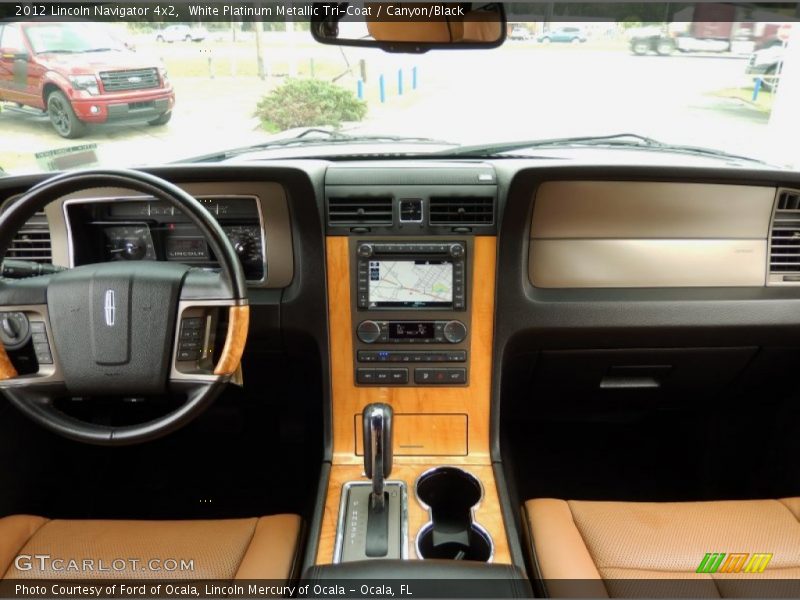 Dashboard of 2012 Navigator 4x2