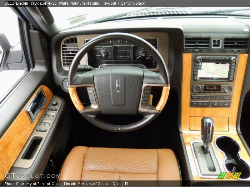 Dashboard of 2012 Navigator 4x2