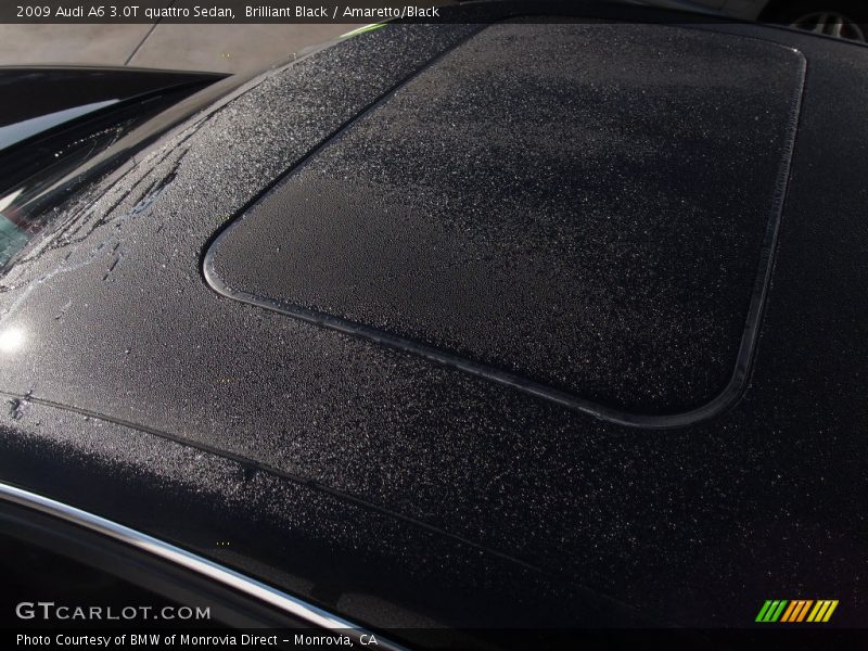 Brilliant Black / Amaretto/Black 2009 Audi A6 3.0T quattro Sedan