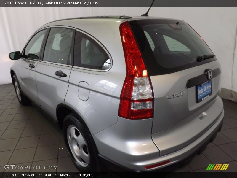 Alabaster Silver Metallic / Gray 2011 Honda CR-V LX