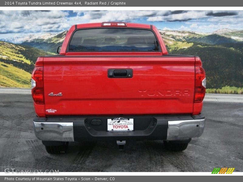 Radiant Red / Graphite 2014 Toyota Tundra Limited Crewmax 4x4