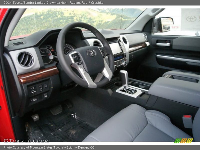 Radiant Red / Graphite 2014 Toyota Tundra Limited Crewmax 4x4