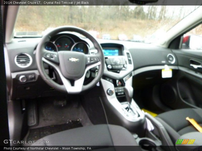 Crystal Red Tintcoat / Jet Black 2014 Chevrolet Cruze LT