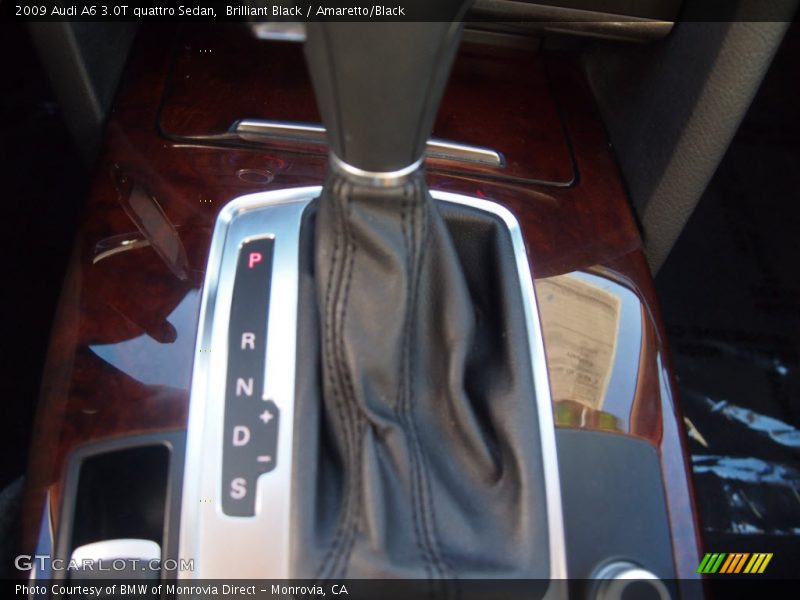 Brilliant Black / Amaretto/Black 2009 Audi A6 3.0T quattro Sedan