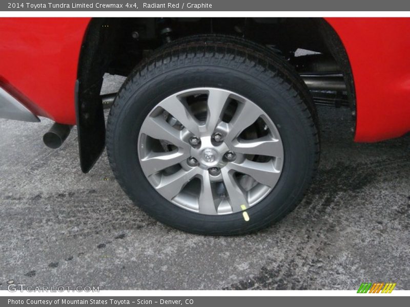 Radiant Red / Graphite 2014 Toyota Tundra Limited Crewmax 4x4