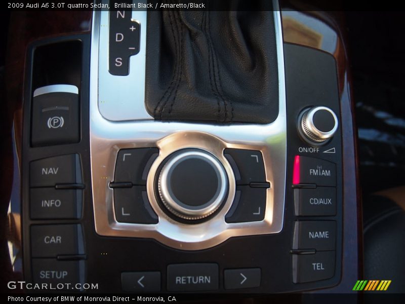 Brilliant Black / Amaretto/Black 2009 Audi A6 3.0T quattro Sedan