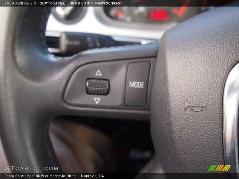 Brilliant Black / Amaretto/Black 2009 Audi A6 3.0T quattro Sedan