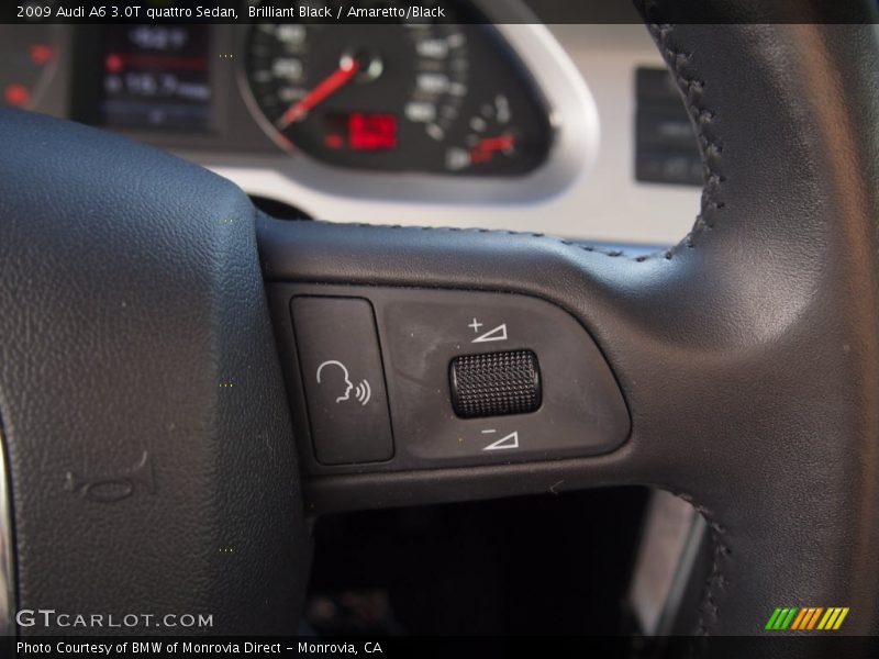 Brilliant Black / Amaretto/Black 2009 Audi A6 3.0T quattro Sedan