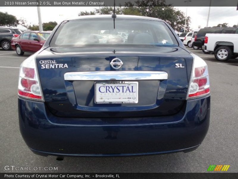 Blue Onyx Metallic / Charcoal 2010 Nissan Sentra 2.0 SL