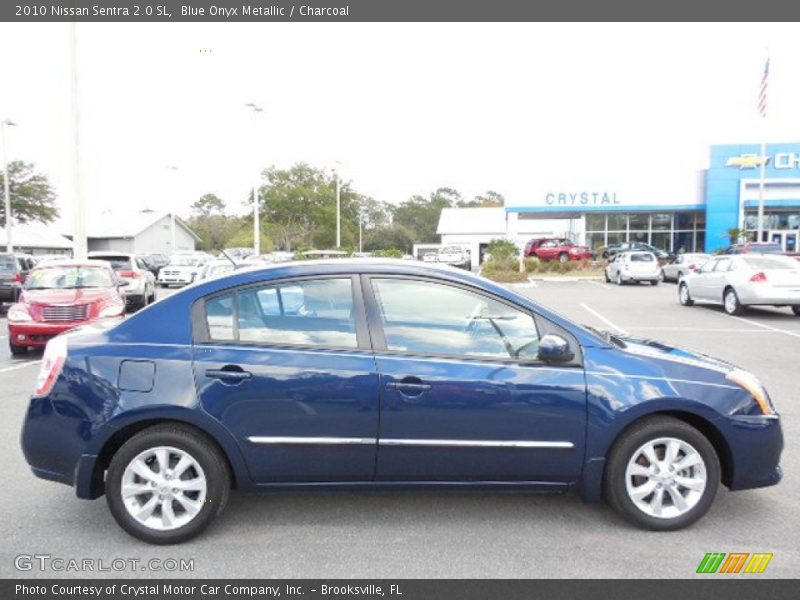 Blue Onyx Metallic / Charcoal 2010 Nissan Sentra 2.0 SL