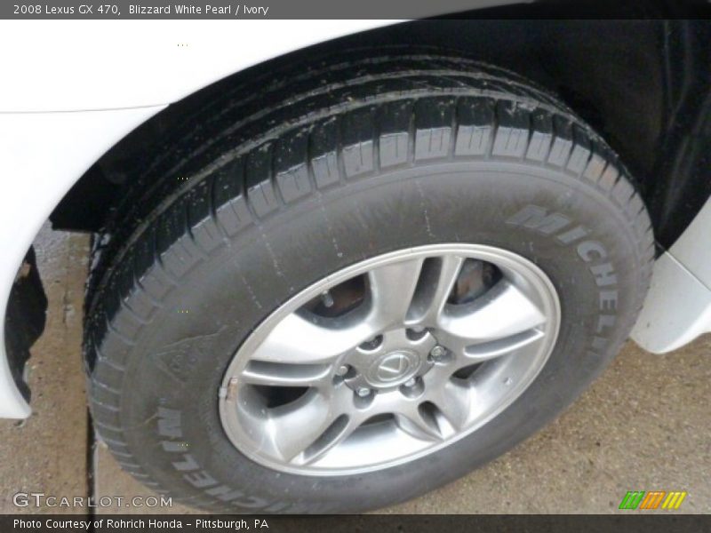 Blizzard White Pearl / Ivory 2008 Lexus GX 470