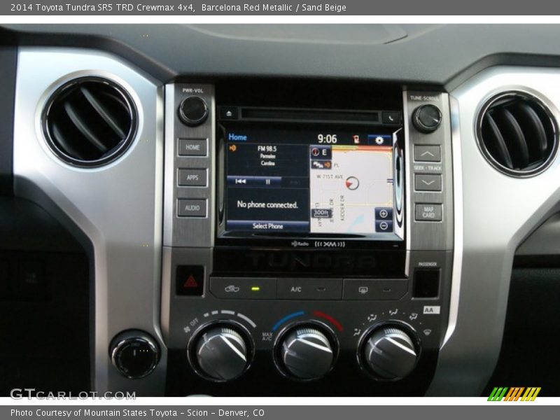 Barcelona Red Metallic / Sand Beige 2014 Toyota Tundra SR5 TRD Crewmax 4x4