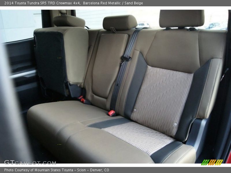 Barcelona Red Metallic / Sand Beige 2014 Toyota Tundra SR5 TRD Crewmax 4x4