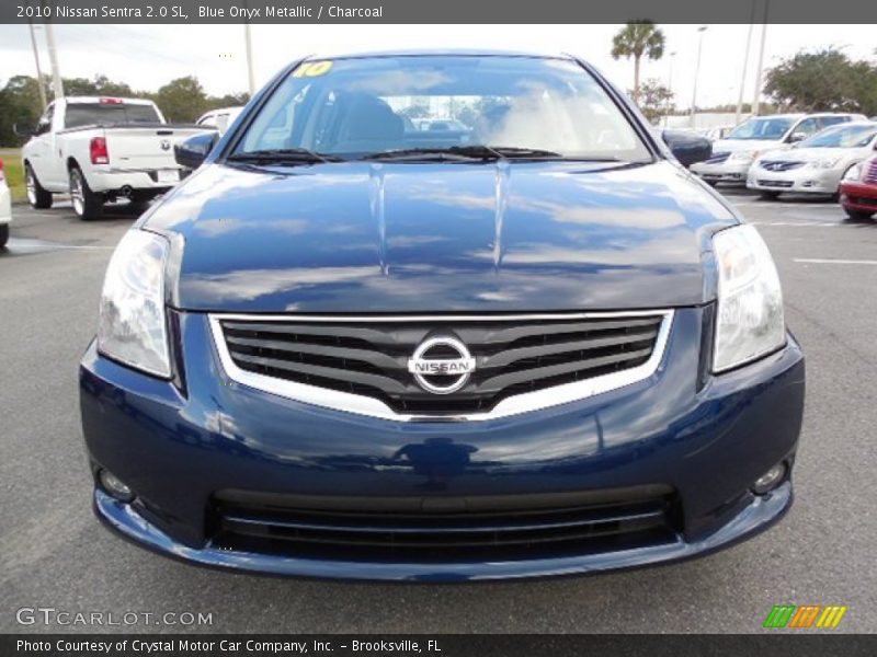 Blue Onyx Metallic / Charcoal 2010 Nissan Sentra 2.0 SL
