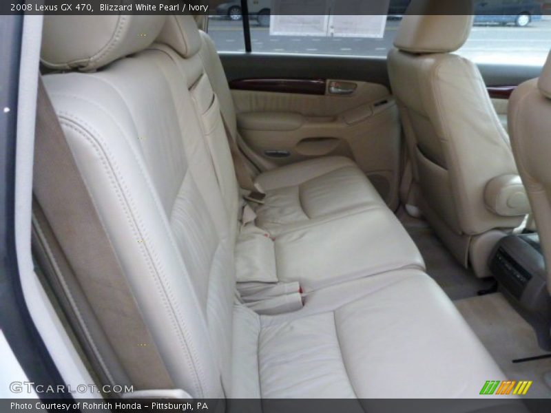 Blizzard White Pearl / Ivory 2008 Lexus GX 470