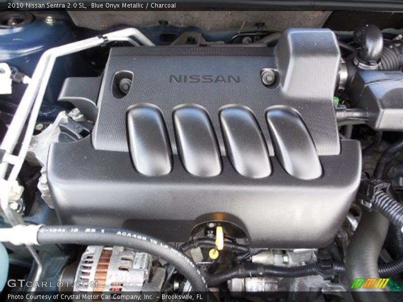 Blue Onyx Metallic / Charcoal 2010 Nissan Sentra 2.0 SL