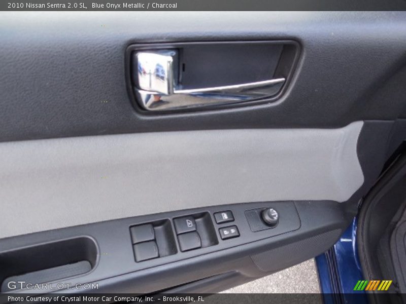 Blue Onyx Metallic / Charcoal 2010 Nissan Sentra 2.0 SL