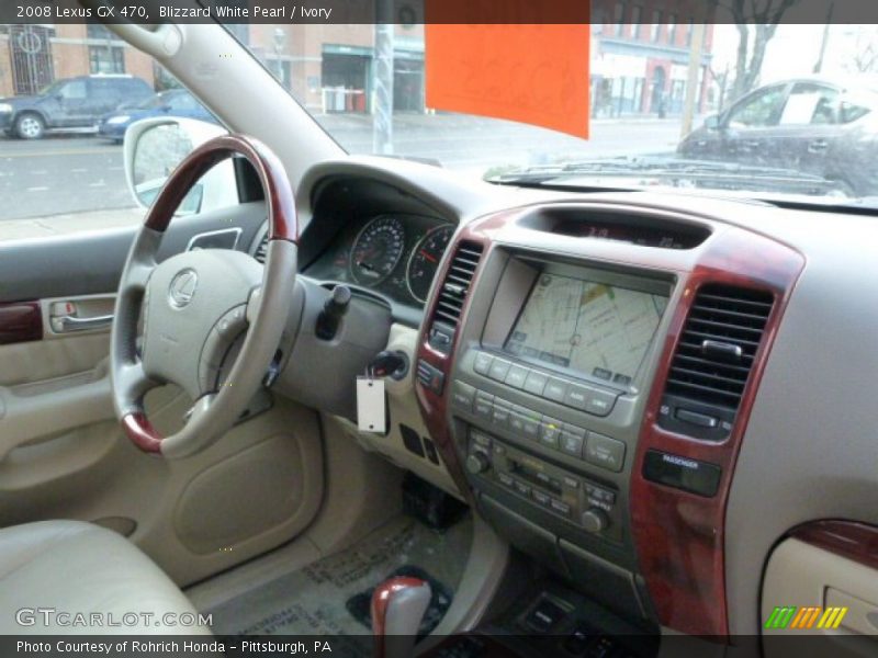 Blizzard White Pearl / Ivory 2008 Lexus GX 470