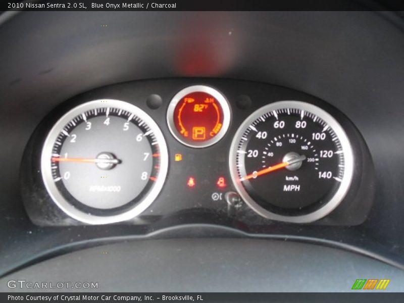 Blue Onyx Metallic / Charcoal 2010 Nissan Sentra 2.0 SL