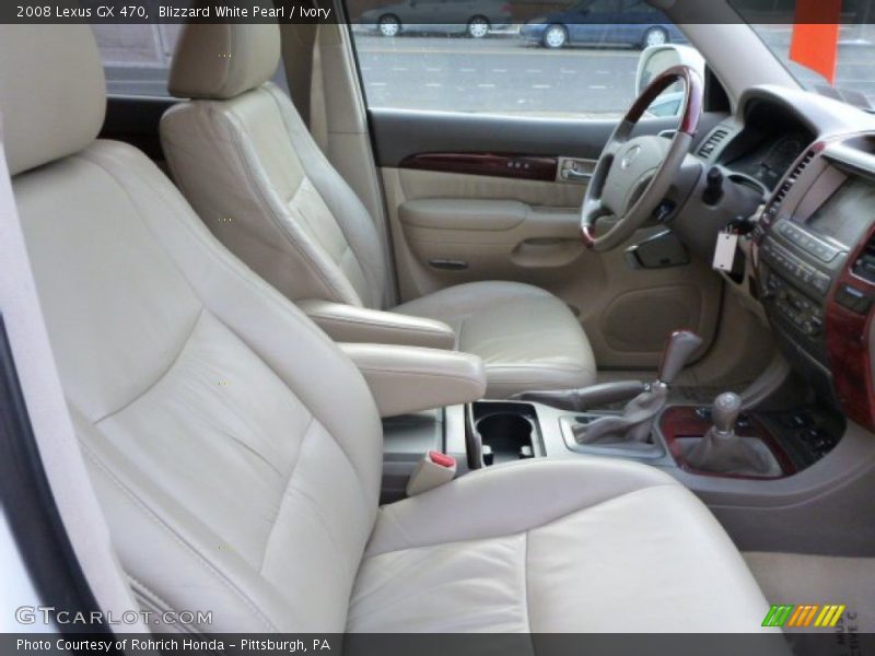 Blizzard White Pearl / Ivory 2008 Lexus GX 470