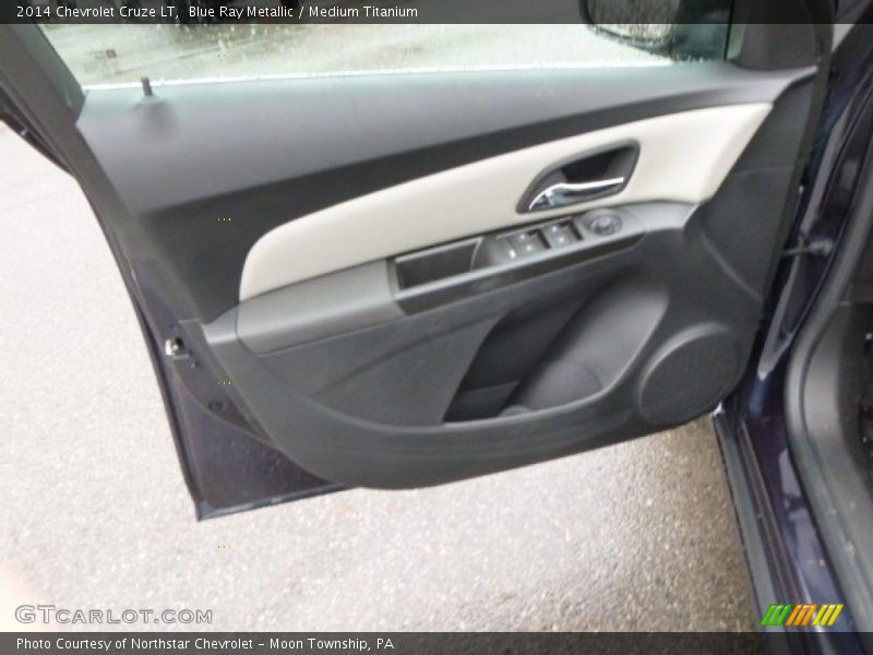 Blue Ray Metallic / Medium Titanium 2014 Chevrolet Cruze LT