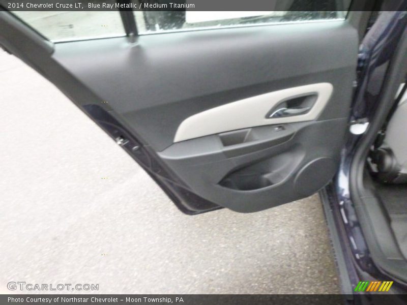 Blue Ray Metallic / Medium Titanium 2014 Chevrolet Cruze LT