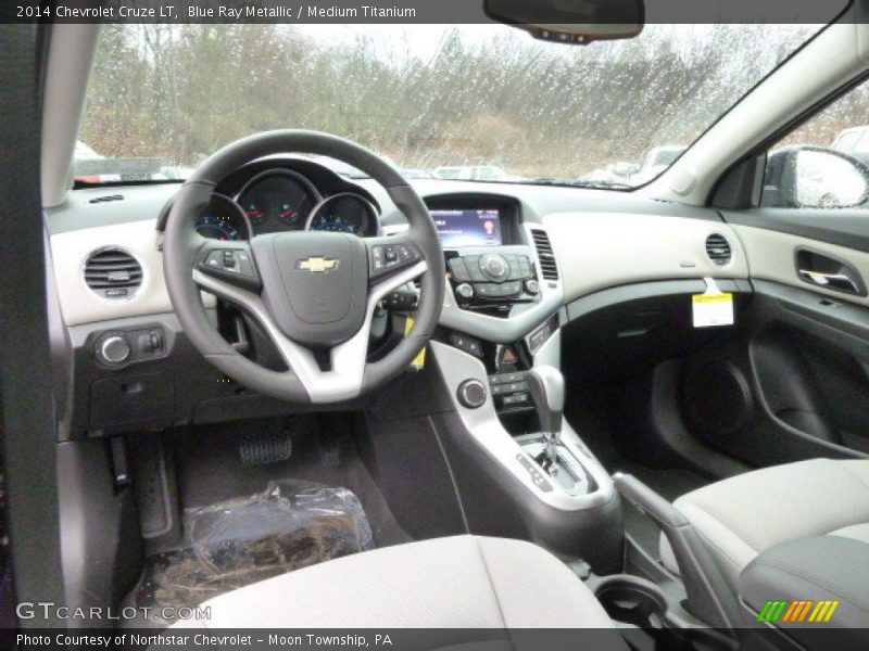 Blue Ray Metallic / Medium Titanium 2014 Chevrolet Cruze LT