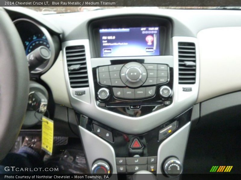 Blue Ray Metallic / Medium Titanium 2014 Chevrolet Cruze LT