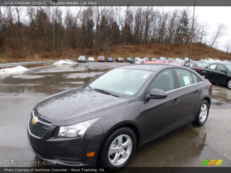 Tungsten Metallic / Jet Black 2014 Chevrolet Cruze LT