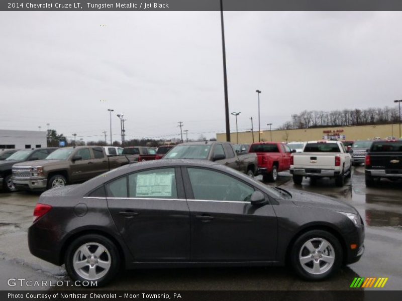 Tungsten Metallic / Jet Black 2014 Chevrolet Cruze LT