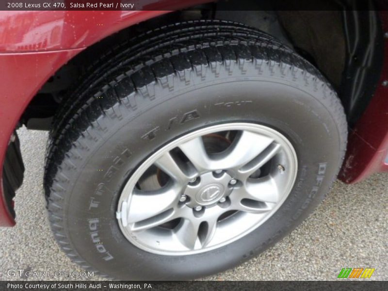 Salsa Red Pearl / Ivory 2008 Lexus GX 470