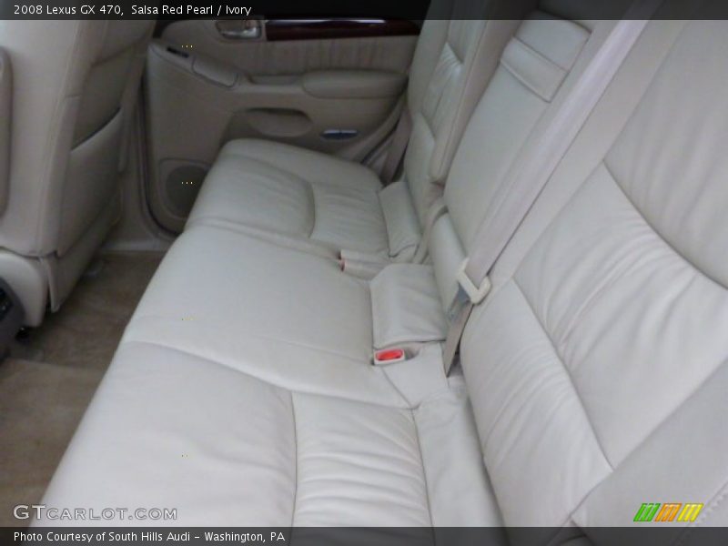Salsa Red Pearl / Ivory 2008 Lexus GX 470