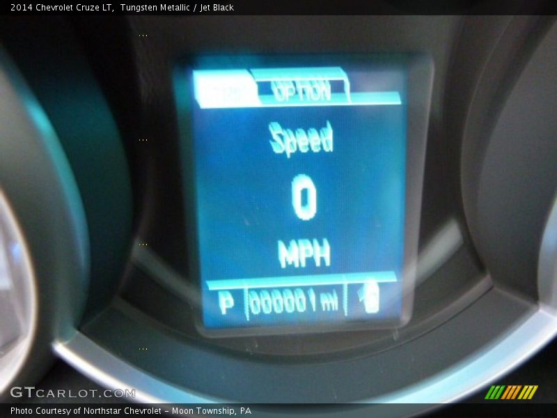 Tungsten Metallic / Jet Black 2014 Chevrolet Cruze LT