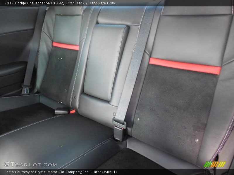 Pitch Black / Dark Slate Gray 2012 Dodge Challenger SRT8 392