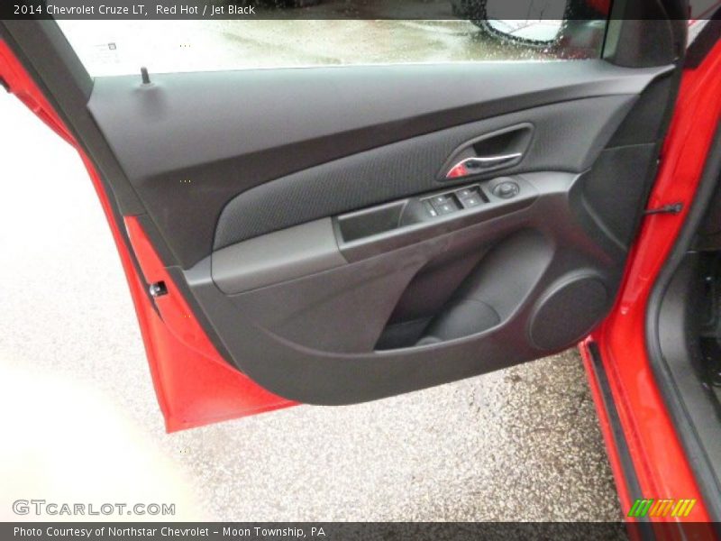 Red Hot / Jet Black 2014 Chevrolet Cruze LT