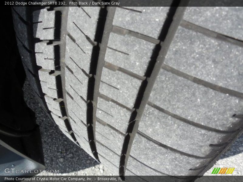 Pitch Black / Dark Slate Gray 2012 Dodge Challenger SRT8 392